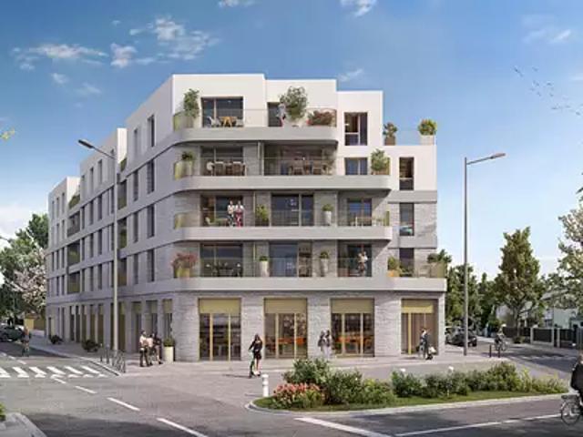 Stains 93240 Programme neuf appartement neuf à vendre t2 TVA 5,5% RT 2012