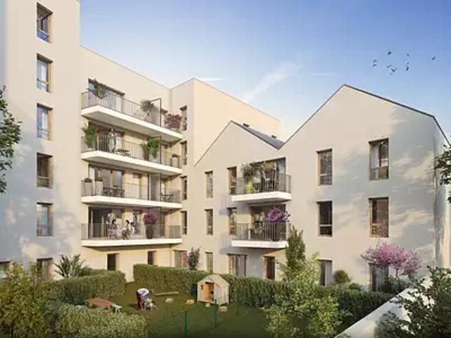 Stains 93240 Programme neuf appartement neuf à vendre t2 TVA 5,5% RT 2012