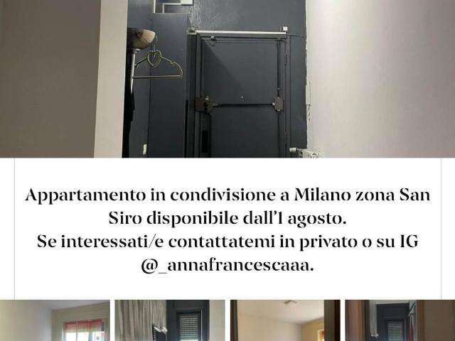 Stanza doppia via Rembrandt 20, Milano