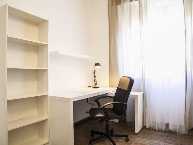 Stanza in appartamento condiviso con 5 camere da letto in affitto a San Paolo