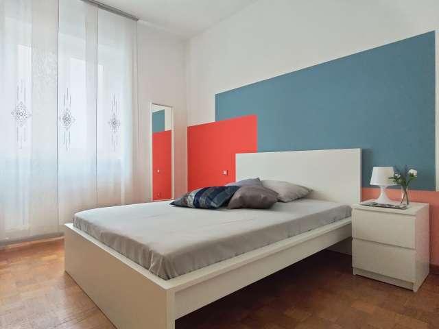 Stanza in un appartamento condiviso con 5 camere da letto in affitto a Dergano