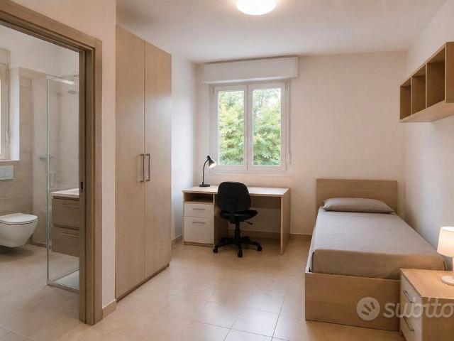 Stanza singola con bagno privato Borgo Milano