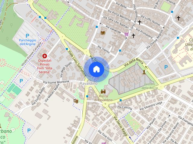 Stanza singola in Corso Armando Diaz, Forlì di 106 m² con 3 camere
