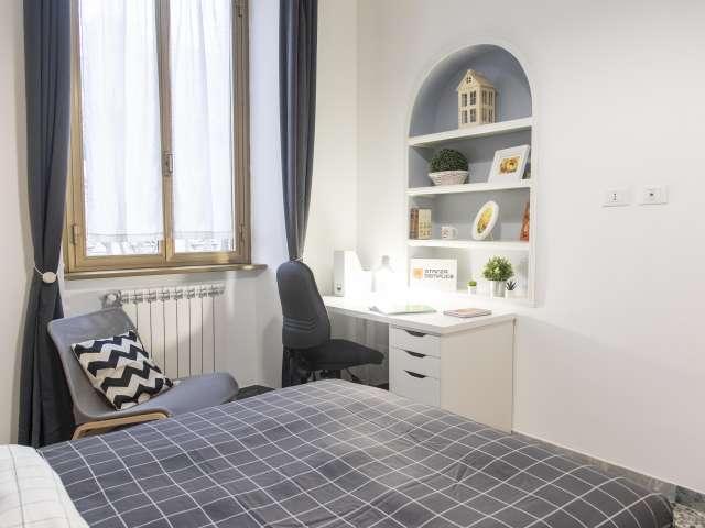 Stanze in affitto in un appartamento con 3 camere da letto a Roma