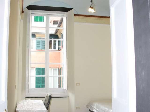 Stanze in affitto in appartamento con 5 camere da letto a Genova