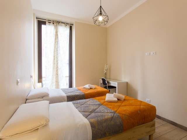 Stanze in affitto in appartamento con 5 camere da letto a Milano