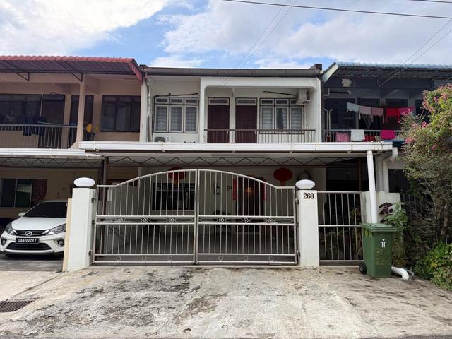 Stapok Lorong Kapor Double Storey