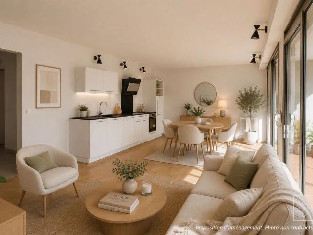 STE FOY 94.07m² Rénové 2 Balcons