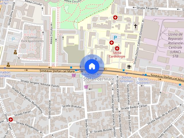 Stefan cel Mare, Obor, Mosilor 3 minute de metrou
