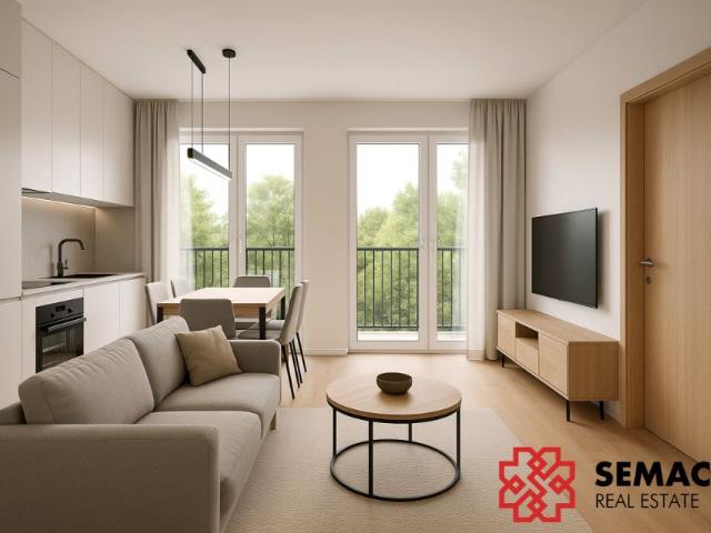 Stefana Banacha 57,58 m², Kraków