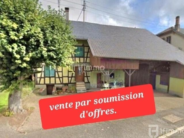 Stéphane LF immo. Maison alsacienne 6 pièces à pfetterhouse 6848