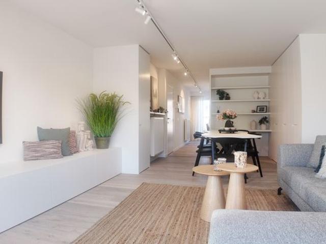 Stijlvolle duplex met twee terrassen nabij de zeedijk