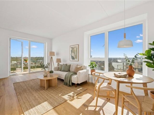 Stilren lejlighed i attraktive Ørestad Syd med altan, København S, København