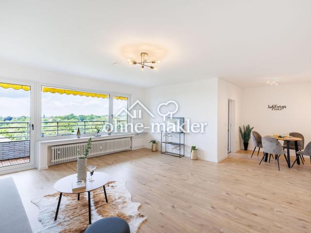 Stilvolle 3,5 Zim. Wohnung mit Balkon und TG Stellplatz in SG Wald. Provisionsfrei zu erwerben!