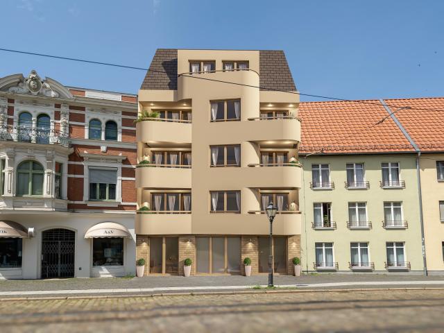 Stilvolle 3 Raum Eigentumswohnung in der Cottbuser Altstadt Neubau