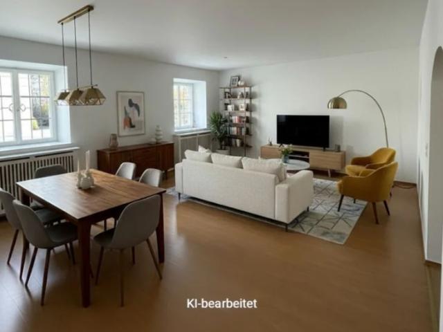 Stilvolle 2 Zimmer Mietwohnung mit möblierter Küche und PKW Stellplatz in Obernberg