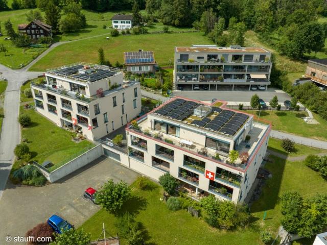 Stilvolle 5.5 Zimmer Attikawohnung mit Weitsicht in bester Lage in der Steueroase