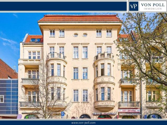 Stilvolle Altbauwohnung in bester Lage von Pankow drei Zimmer und zwei Balkone