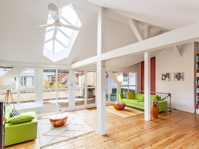 Stilvolle Maisonette mit Dachterrasse direkt am Landwehrkanal!