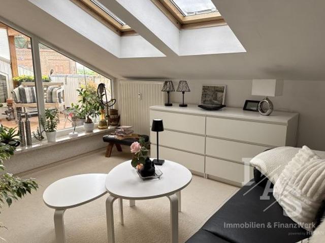 Stilvolle Maisonettewohnung mit Dachterrasse in Staßfurt