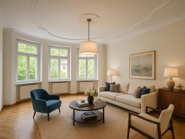 Stilvoller Altbau mit zwei Balkonen in Markkleeberg West