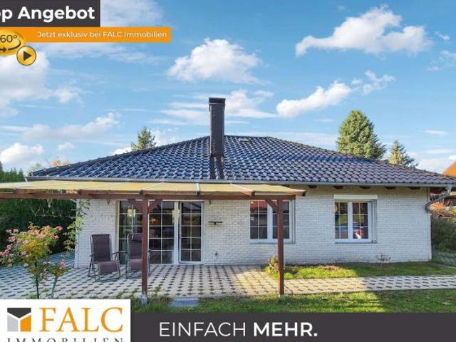 Stilvoller Bungalow: Ideal für Familien FALC Immobilien
