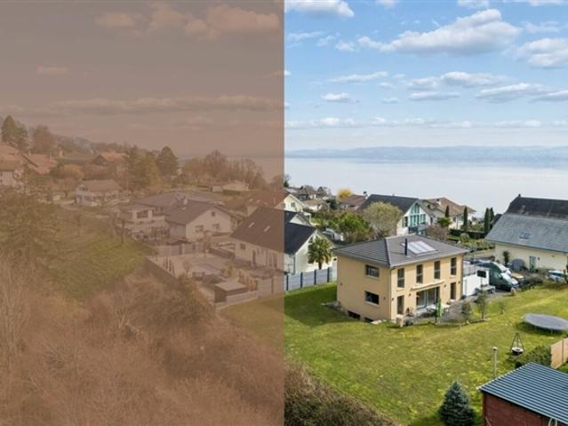 Stilvolles Einfamilienhaus mit Gartenparadies und Aussicht