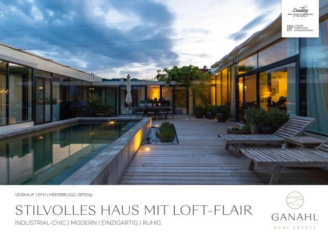 Stilvolles Haus im Loft Flair