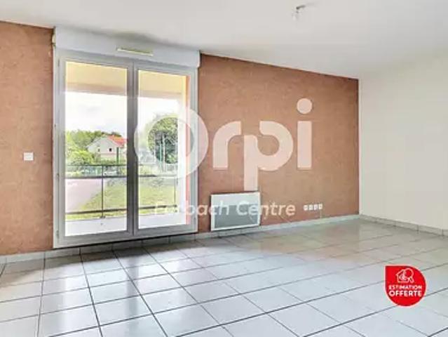 Stiring Wendel 57350 Location appartement 3 pièces t3 balcon