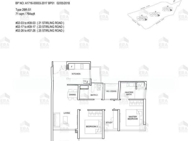 Stirling Residences D3, Apartment