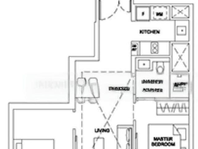 Stirling Residences D3, Apartment