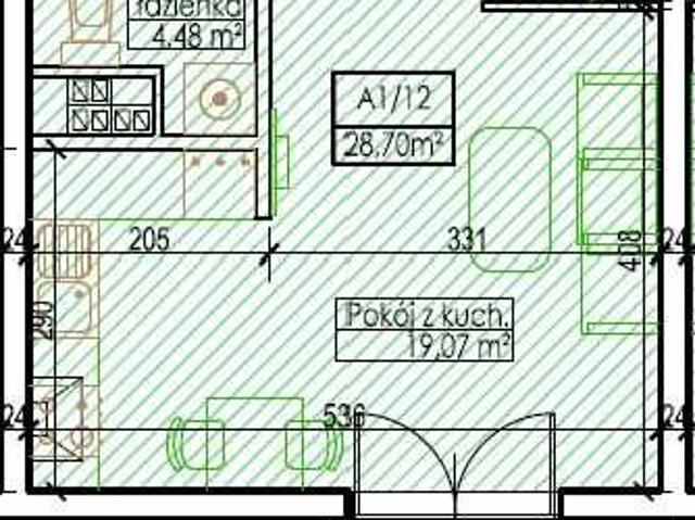 Strzegom, 28,70 m2