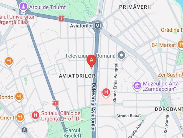 Stradal Bulevardul Aviatorilor 37 / Mobilat / Proaspat renovat / Garaj