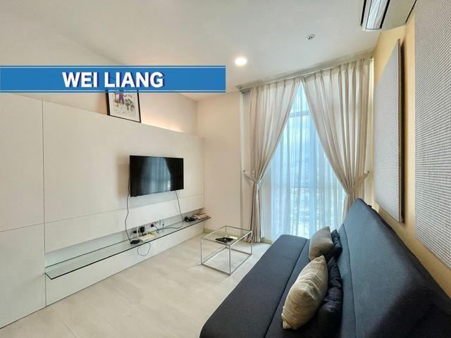 Straits Garden Suites 610sf HIGH FLOOR l 1 STOREROOM l 2 BEDDER