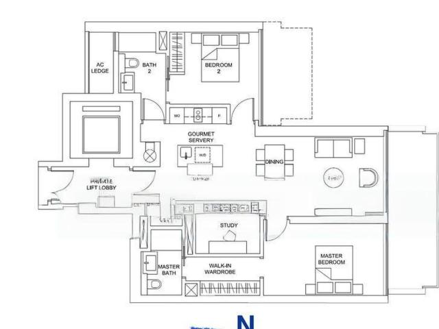Straits View D1, Condominium