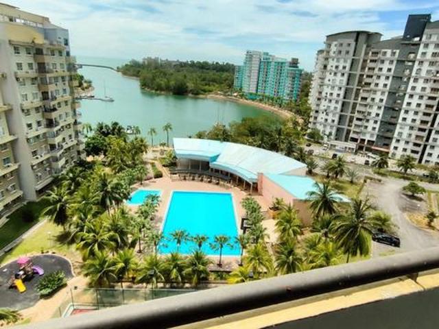 Straits View Villas 11th Floor Facing Seaview Swimingpool Port Dickson