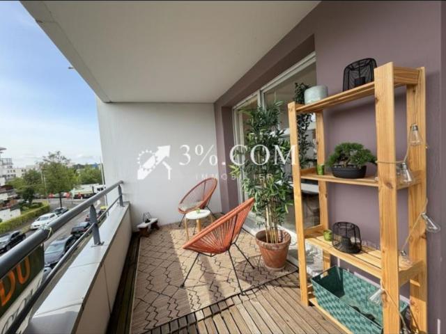 STRASBOURG Hautepierre Appartement F3 de 81m2 situé au 2èm