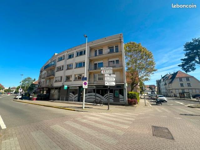 Strasbourg Robertsau Centre Appartement rénové 4 5 pièces avec balcons 85,39 m²