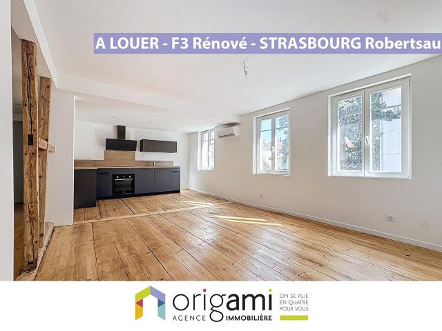 Strasbourg Robertsau Magnifique F3 Rénové