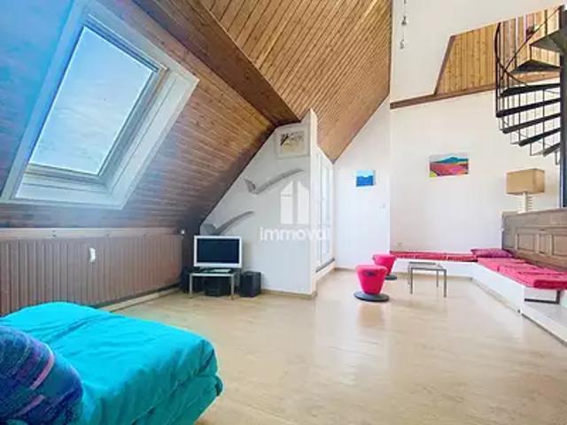 Strasbourg 67000 Achat / Vente appartement 2 pièces t2 au dernier étage terrasse