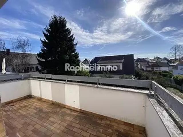 Strasbourg 67000 Achat / Vente appartement 4 pièces t4 au dernier étage