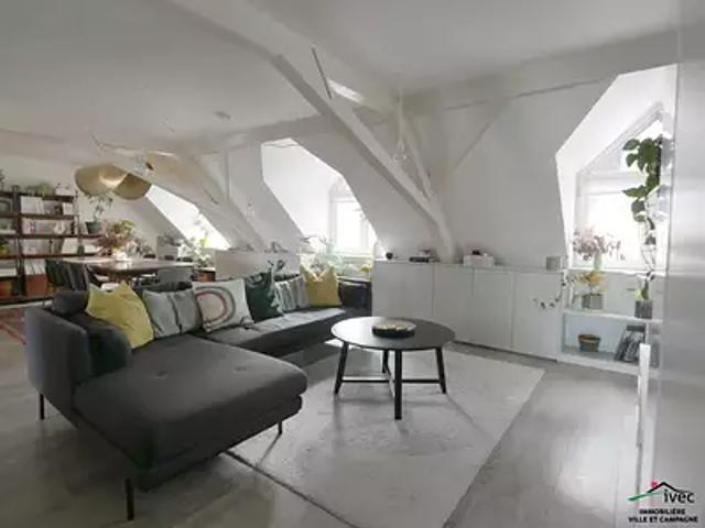 Strasbourg 67000 Achat / Vente appartement 4 pièces t4 au dernier étage parking