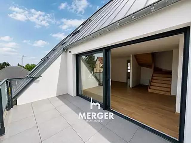 Strasbourg 67000 Achat / Vente appartement 5 pièces t5 au dernier étage