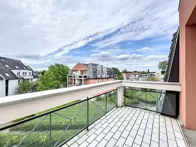 Strasbourg 67000 Location appartement 2 pièces t2 terrasse
