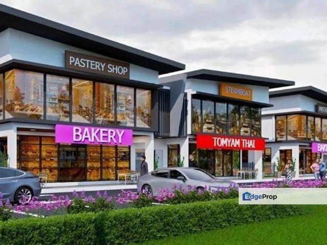 Strata Cluster Semi Detached Shoplot Dengkil Avenue