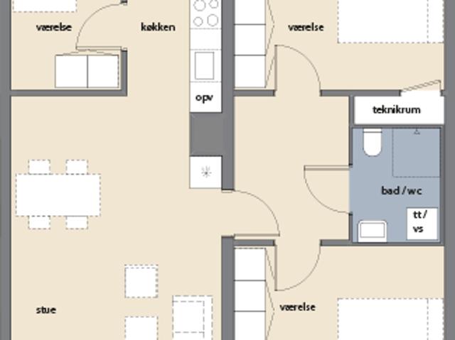 Østre Havnegade 13, 3. lejl. 7