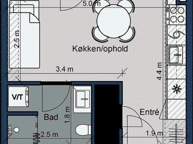 Østre Havnepark 23, 3. mf