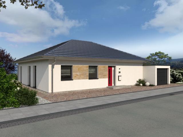 Streif Bungalow als Effizienzhaus, Grundstück ist incl