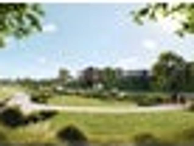 Strong street presence within master plan