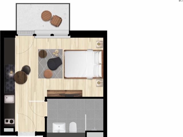 Student friendly studio in Rummelsburg